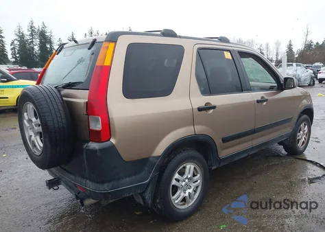 2004 Honda Cr-V Ex из США, поврежденный, VIN JHLRD788X4C004384
